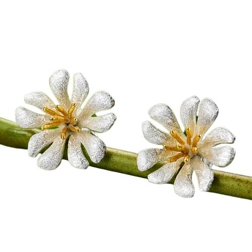 Rihi Silver Jewellery Collection By P.C.Chandra Jui Sterling Silver Flower Earring for Women & Girls - 2.6 grams (B0CFDXTHLZ) Amazon Price History, Amazon Price Tracker