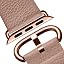 Beige/Rose Gold