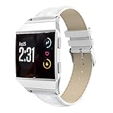 [Qualité Cuir véritable] confortable pour un usage quotidien. Fentes dans le bracelet pour ajuster la longueur, vous pouvez choisir une fente préférée à utiliser et l'ajuster à votre poignet. Les porte-bracelets Cuir véritable aideront également votre montre Bracelet à rester en place.
