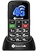 SweetLink S2-4G Seniorenhandy mit 4G, 1400mAh Akku & SOS-Taste - Dual SIM, 1,77 Zoll Farbdisplay, Ladestation, FM-Radio ohne Kopfhörer,Nur Nano-SIM
