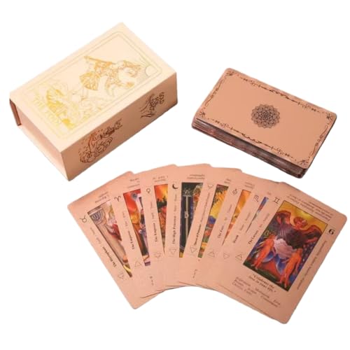Générique Jeu de Tarots Astrologiques Version Rose Doré