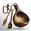 Dark Straight-Handle Kuksa Wooden Cup Dark Straight-Handle Kuksa Wooden Cup