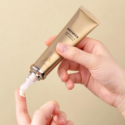 1 PC New Premier Ampoule in Eye Cream Wth Collagen T4, Firming Lifting Moisturizing Eye Cream For Face, 40g / 1.4 FL OZ, gold black - Image 4