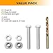 Alpha Rider Chain Adjuster Bolt Replacement Swing Arm Compatible with Honda CBR1000RR CRF250R/X CRF450R/450X 2004-2017 for Kawasaki KX250 1988-2013, Including 2 Pieces of Bolt Repair Kit Protector