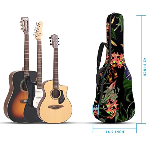 Housse pour guitare acoustique – Motif cheval – Épaisseur : 1 cm – Étanche – 40 – 41 – 42 pouces, Multicolore 04, 42… - Les Beatles, Paul McCartney, John Lennon, RIngo Starr, George Harrison Housse pour guitare acoustique - Motif cheval - Épaisseur : 1 cm - Étanche - 40 - 41 - 42 pouces, Multicolore 04, 42… – Image 6