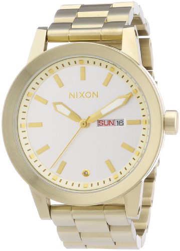 Nixon - A2631219-00 - Montre Homme - Quartz Analogique - Bracelet Acier Inoxydable Dore