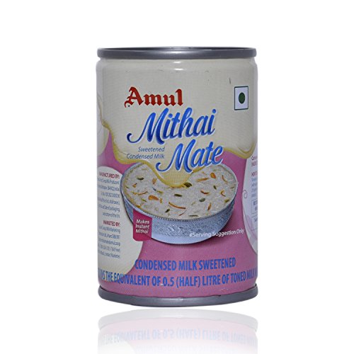 Image of Amul Mithai Mate - Sweetened Condensed Milk, 200G Tin, Powder