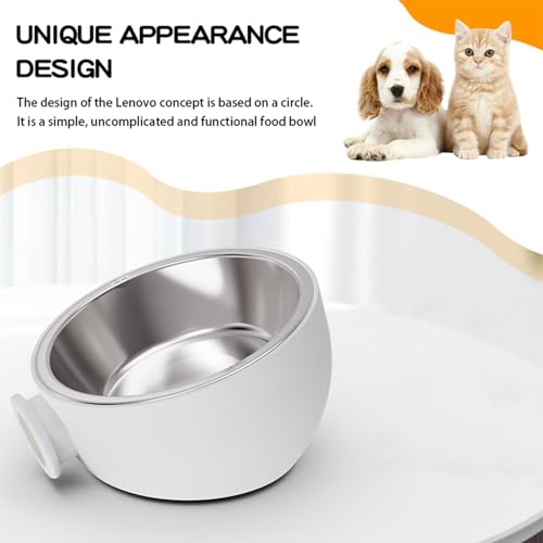 Missmisq Wandmagnetischer Hundenapf Edelstahl Haustier Trinknapf Futter- Und Wasserspender Für Katze Und Hund Wandmontage