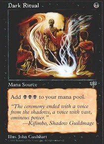 Dark Ritual (Magic the Gathering : Mirage Common)