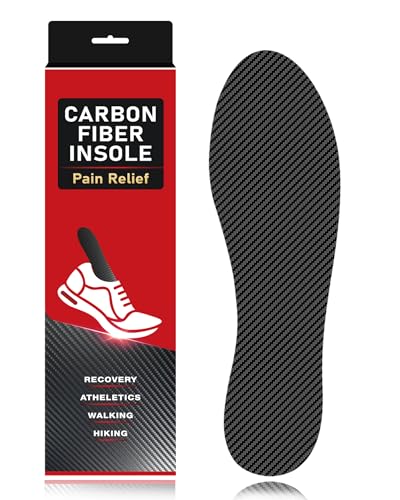 FANCYWING Carbon Fiber Insole, Rigid Shoe Insert, 24.5cm