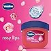 Vaseline Lip Therapy Rosy Lips 3-Pack – Moisturizing Lip Balm for Very Dry Lips in Mini Jars, 0.25 Oz.