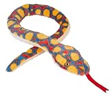 Ravensden Kuscheltier Plüsch Regenbogenboa 150cm