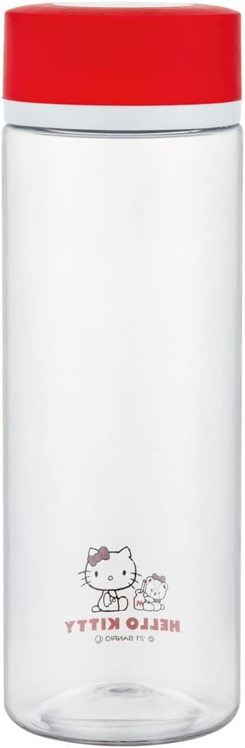 Skater PDC4-A Sanrio Direct Drinking Water Bottle, 13.5 fl oz (400 ml), Kitty & Tiny Cham