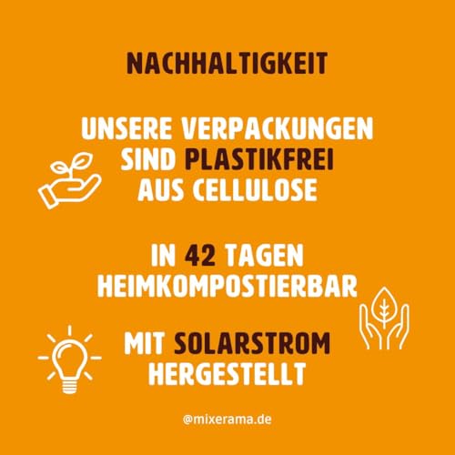 Mixerama Rennmäuse Gourmet Menü - artgerechtes Mäusefutter für die Rennmaus Gerbil ohne Pellets Kleintierfutter Alleinfutter Größe 500 g