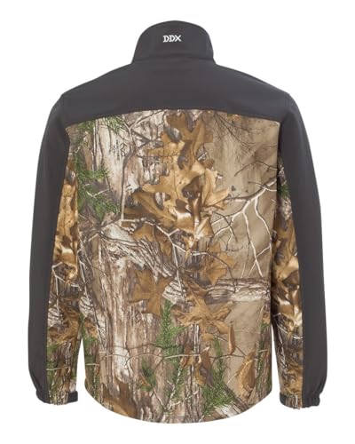 DRI Duck Men's Motion Realtree Xtram Camo Softshell Jacket Big and Tall Camouflage XX-Large Tall4