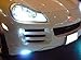 iJDMTOY 3-SMD Error Free 2825 W5W Replacement Bulbs Compatible With European Cars Parking Lights, Xenon White