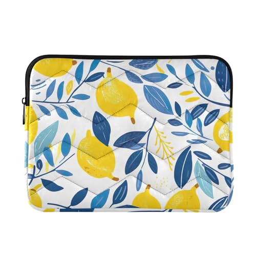 Funda para portátil de 13-14 pulgadas con diseño limón