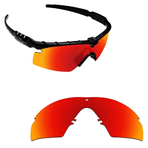 Image of Alphax Polarized Replacement Lenses for Oakley Si M Frame 3.0 OO9146 Sunglasses - Glare Reduction | Precision Cutting