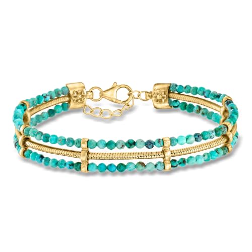 Ross-Simons Turquoise and Snake-Chain...