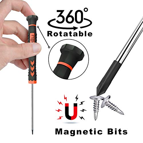 Queenti 83 Screwdriver Set, 12 Pcs Small Screwdriver Set thumb #3