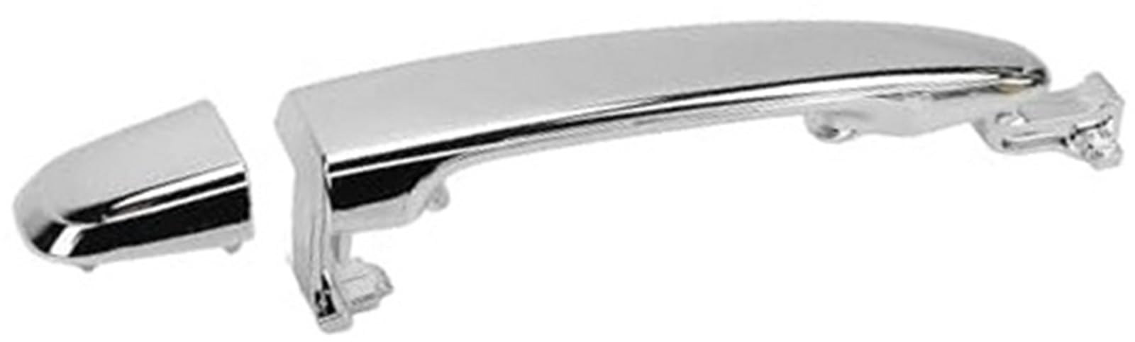 Szwaldaper Black Electroplating Outer Door Handle Caps Sliding Door Handle 69213 08020 Sturdy Exterior Rear, For Sienna Xl20 2004 2010(Black Electroplating)