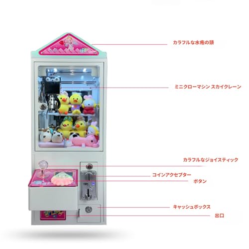 Kiwet 小型クレーンゲーム 三本爪クレーンアーム の商品画像 6