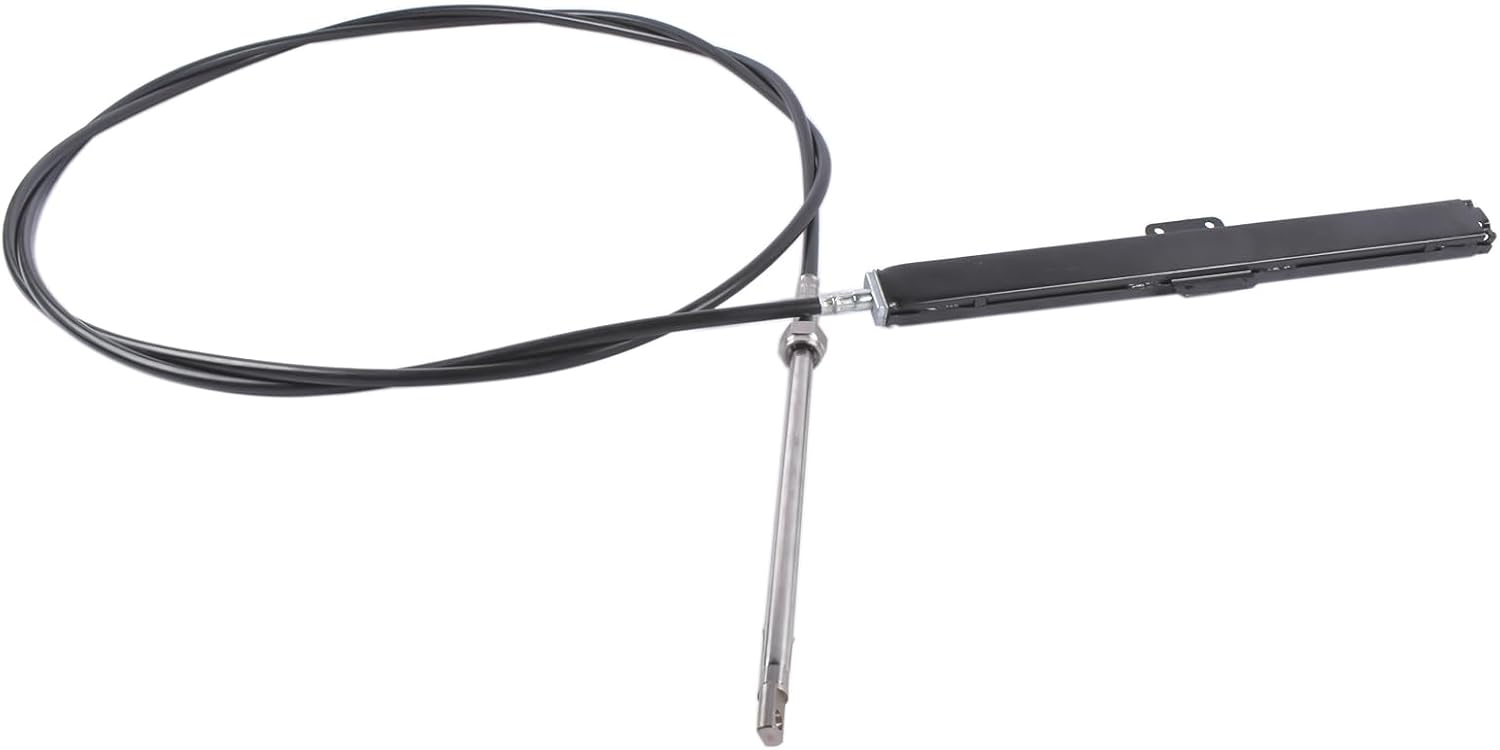 Rack Pinion Mechanical Steering Cable 17Ft Replacement for SH5210P SH5230P SH91610P and SH91630P Helms SSC13417 SS14117 SS15117