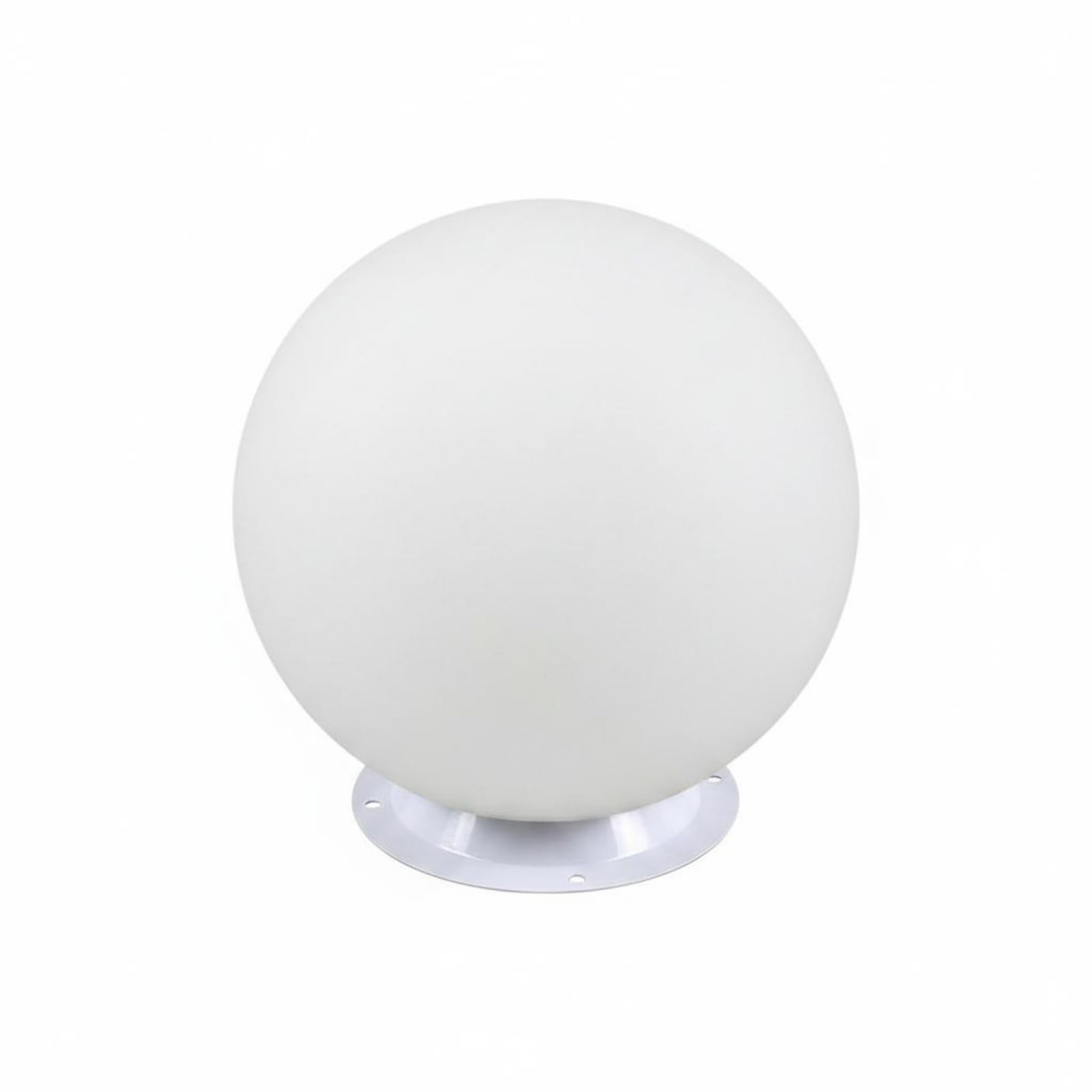 Dusk to Dawn Solar Post Cap Light Energy Saving Spherical Post Light Easy Installation Decorative Lamp Color Changing for Courtyard, Garden, Gate, Fence, Solar-Powered 35CM-image-4