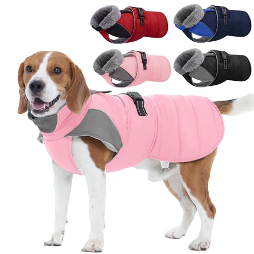 Nanaki Warm Fleece Lined Furry Collar Winter Coats Jackets
