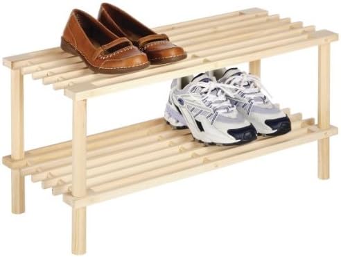 2-Tier Wood Shelf