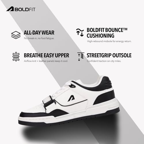 Image of Boldfit Sneakers for Man Lightweight Shoes for Men Comfortable Sneakers for Men Air Mesh Casual Shoes Mens Soft Cushion Insole Lace Up Casual Boys Shoe Sneaker DripWave