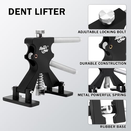 Super PDR Kit extrator de amassados, kit de reparo de amassado sem pintura de 84 peças para carro, f