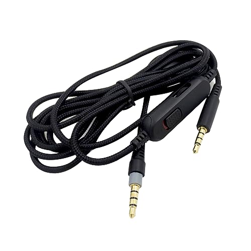 CHICHIYANG Audio Cable Cord Hi-Fi Sound Earphone Cable for HyperX Cloud Mix Cloud Alpha Gaming Headsets