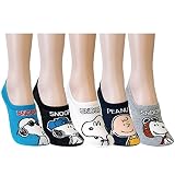 Walkon For Women Girls Colorful Licensed Character Cartoon No Show Low Cut Socks (A1. Big SN - 5 Pai