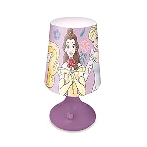 Kid Licensing Lampada da scrivania Princess – Lampada