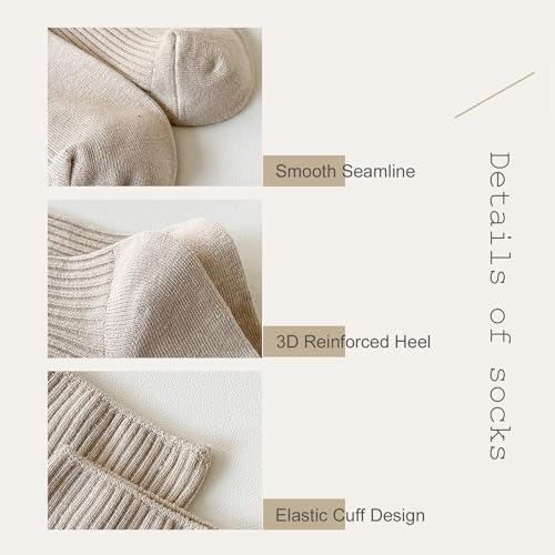 Image of UTTPLL Womens Cotton Crew Socks Ruffle Turn-Cuff Fashion Princess Lettuce Ankle Socks Athletic Thin Gift Dress Socks