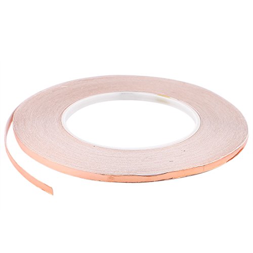 Sourcingmap® 5 mm x 50 m rotolo EMI di rame foil