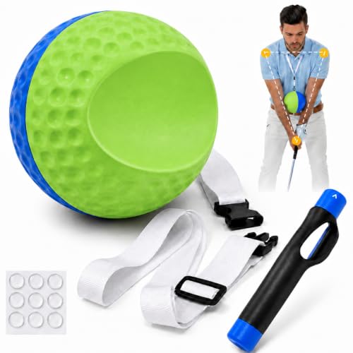 KYNSTAR 2-in-1 Golf Training Aid Ball Forearm Link & Impact