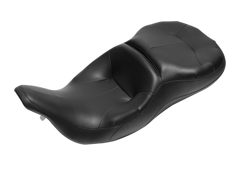 Selle moto biplace en cuir synthétique robuste pour gamme Ultra 1997 à 2007