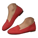 Women's Breathable Knit Mesh Loafers 2026 Classic...