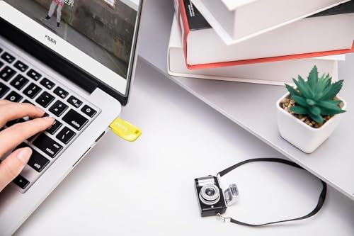 Image of SANDISK Ultra Shift 128GB, USB 3.2 Gen 1, Flash Drive, 100MB /s R, Pendrive, Evening Primrose (SDCZ410-128G-I35EP)