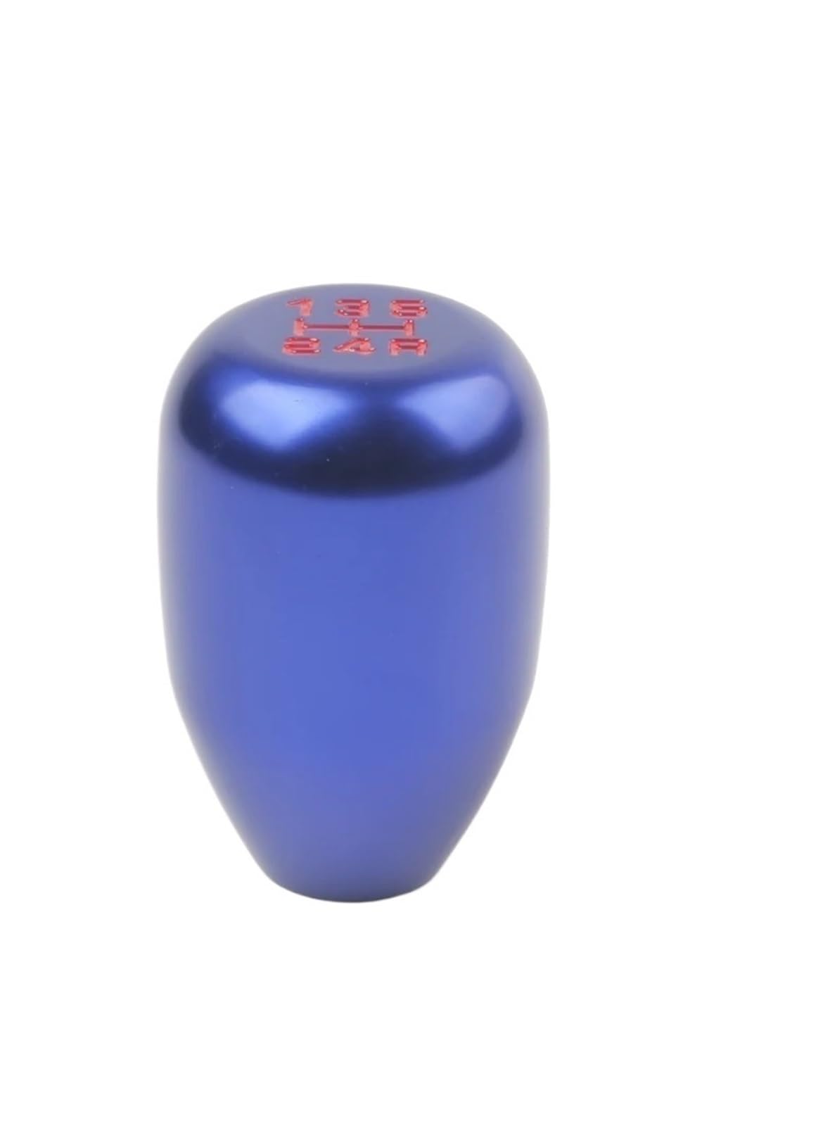 Jeocoai Car Gear knob Aluminum Alloy Universal 5Speed Car Auto Gear Shift Knob for Manual Transmission Automatic Level(Blue)
