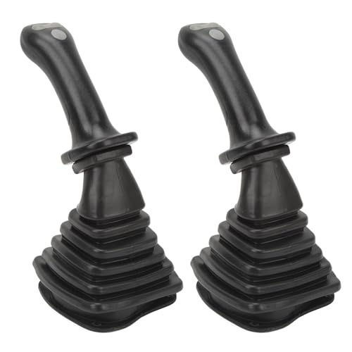 Bagger-Joystick-Kit, 2-teilig, 3-Tasten-Bagger-Joystick-Griffe mit Staubschutz, Ersatz für Doosan DH DX150 215 225 300 370 9C