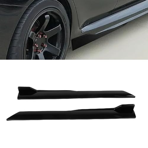 Labio de extensión ajustable para faldones de coche en ABS elegante 5