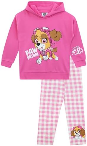 Paw Patrol Hoodie and Leggings Set | Skye Co Ord Set | Girls' Outfits & Clothing Sets | Ages 18 Months to 8 Years