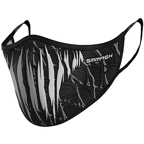 Preisvergleich Produktbild Maske, Mundschutz Maske Wiederverwendbar, Licht, Leichtes Atmen, Gesichtsmaske Waschbar, Hergestellt in der Europäischen Union, maske für Damen und Herren (S / M)