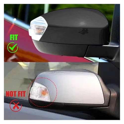 Coque de rétroviseur capot noir brillant S-MAX C-Max Kuga 2006