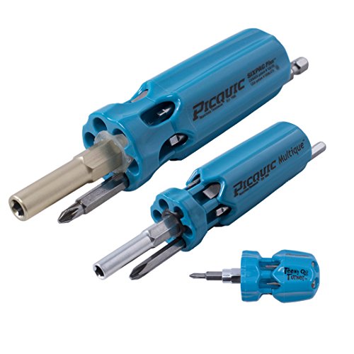 Picquic 44603 3-multi-driver Family Pack, Bright Blue Opaque