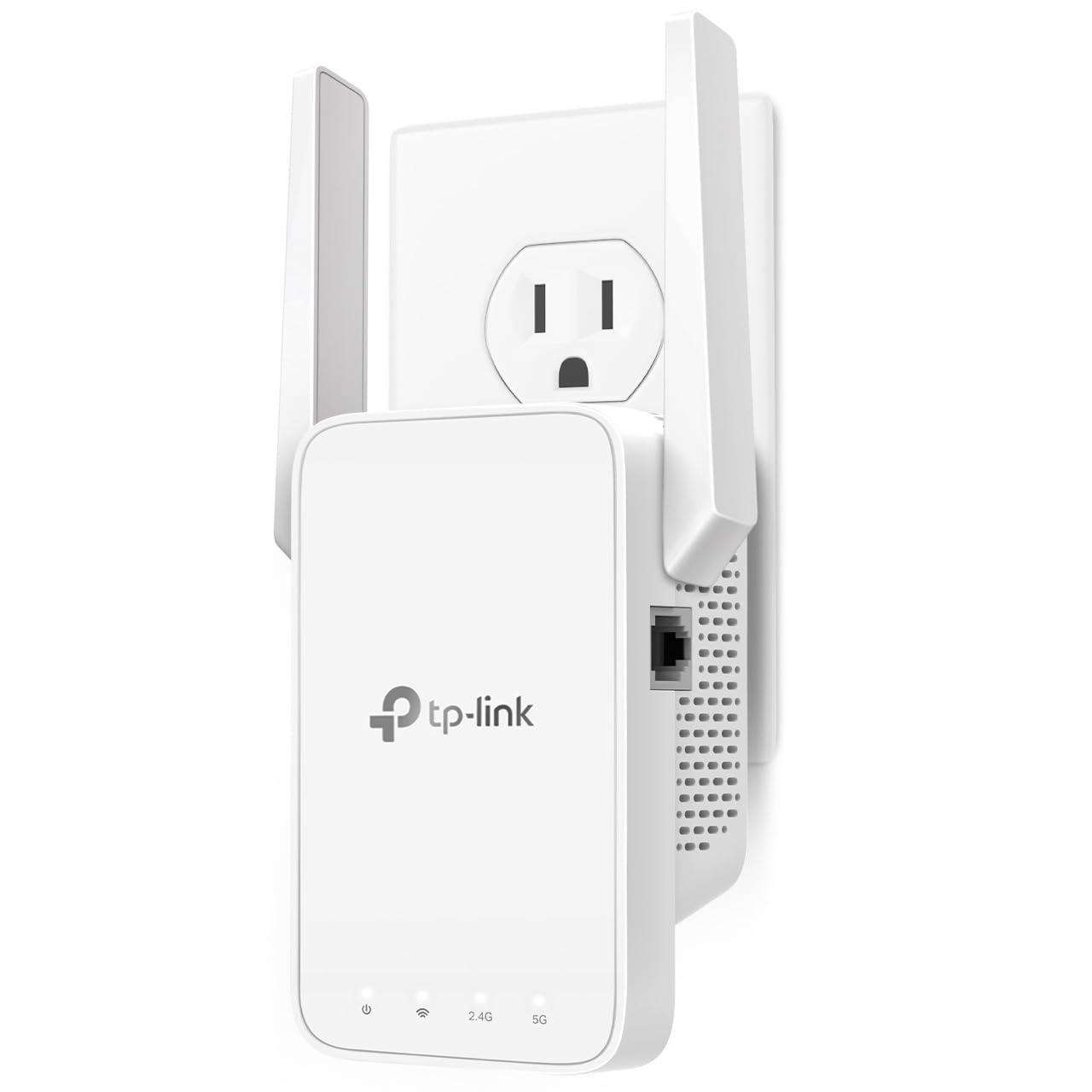 TP-Link AC1200 WiFi Extender, 2025 Wirecutter Best WiFi Extender, 1.2Gbps Home Signal Booster, Dual Band 5GHz/2.4GHz, Up to 1600 Sq.ft and 32 Devices, EasyMesh Compatible, One Ethernet Port (RE315)TP-Link AC1200 WiFi Extender, 2025 Wirecutter…