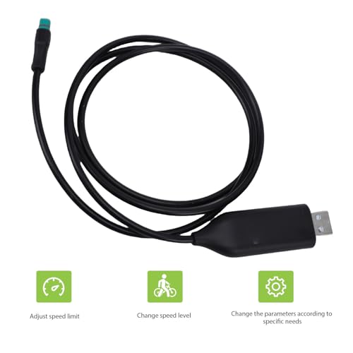 Cable de programacion motor medio ebike para personalizar parametros CAN BUS con USB de 5 pines 4